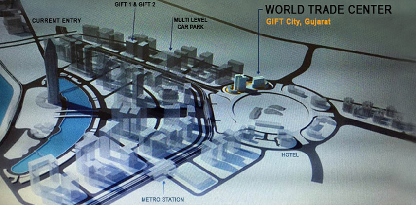 World Trade Center WTC at Block 51 GIFT City Gandhinagar